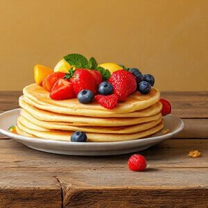 Katarzynki - naleśniki z jagodami